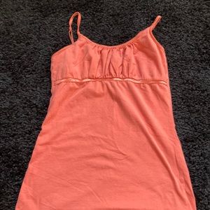 Peach tank top